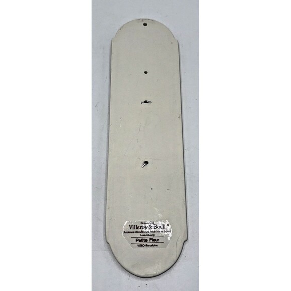 VILLEROY & BOCH "Petite Fleur" VITRO Ceramic Thermometer 9 3/4” Luxembourg - Picture 7 of 12